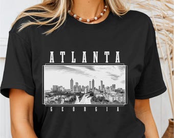 Atlanta Skyline T-Shirt, Georgia Pride, Unisex Fit