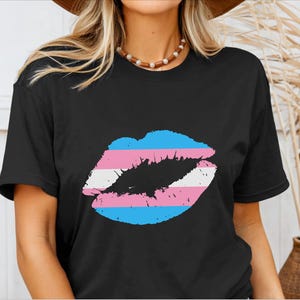 Transgender Shirt Trans Pride Tshirt Transgender Flag Pride Month LGBTQ Tee Gift Idea Unisex T-Shirt