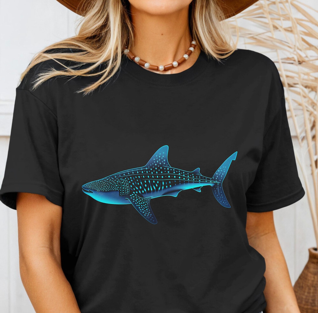Whale Shark Shirt Ocean Animal Whale Shark Tshirt Scuba Diving Tee ...