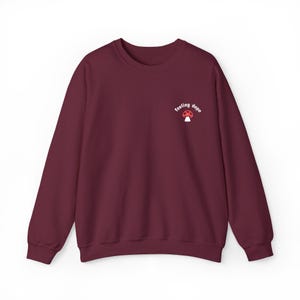 Feeling Dope Mushroom Embroidered Sweater Magic Mushroom Embroidery Sweatshirt Funny Trippy Psychedelic Gift Unisex Crewneck Sweatshirt
