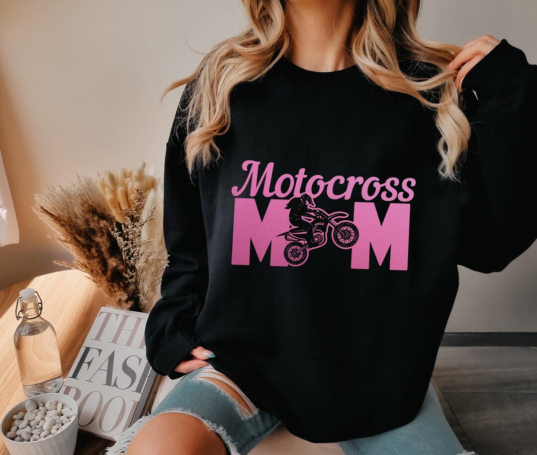 Motocross Women's Sweater Carolina Blue