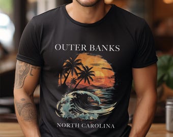 Outer Banks T-Shirt: North Carolina Surf Souvenir Tee