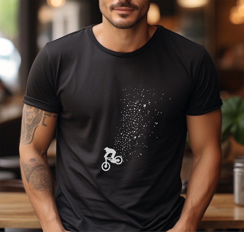 Downhill Mountain Bike Shirt Vintage Mountain Biking Tshirt Enduro ...