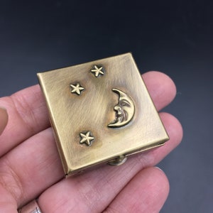 Customizable Brass Pillbox