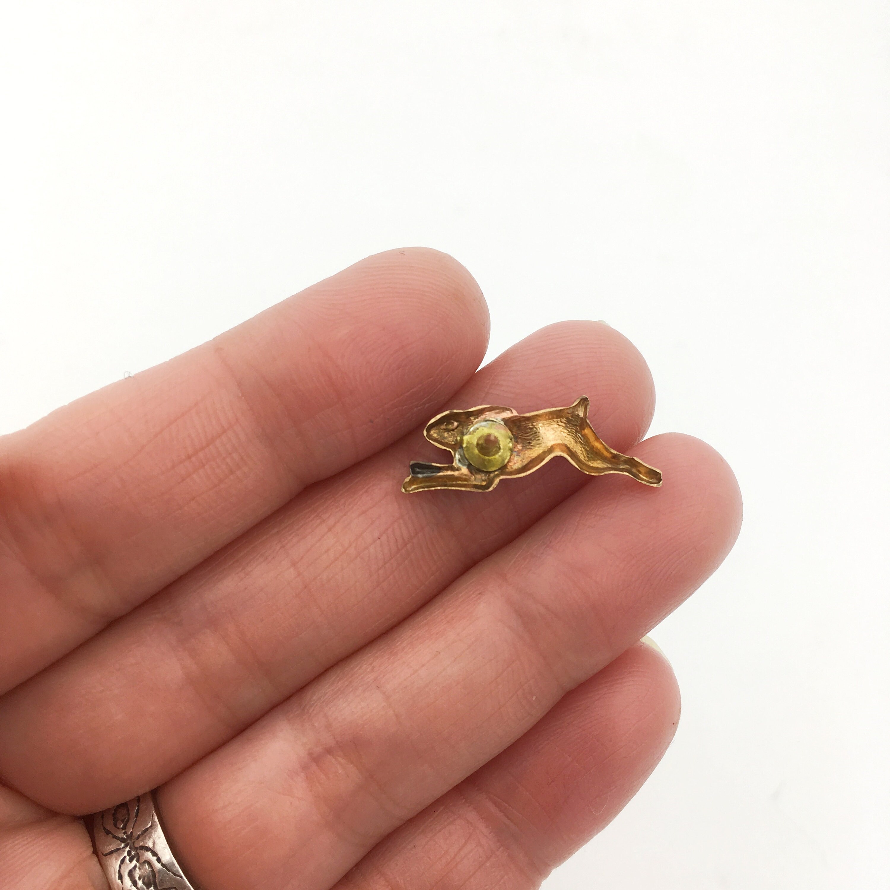 Victorian Style Rabbit Pin, Rabbit Brooch, Rabbit Jewelry, Rabbit ...
