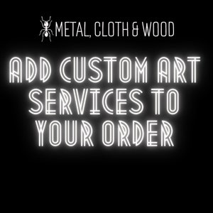 Add Custom Art Services to Your Order