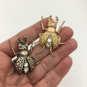 Stag Beetle Pin, Insect Pin, Bug Pin, Insect Jewelry, Beetle Jewelry, Stag Beetle, Stag Beetle Brooch, Stag Beetle Jewelry, Beetle Brooch