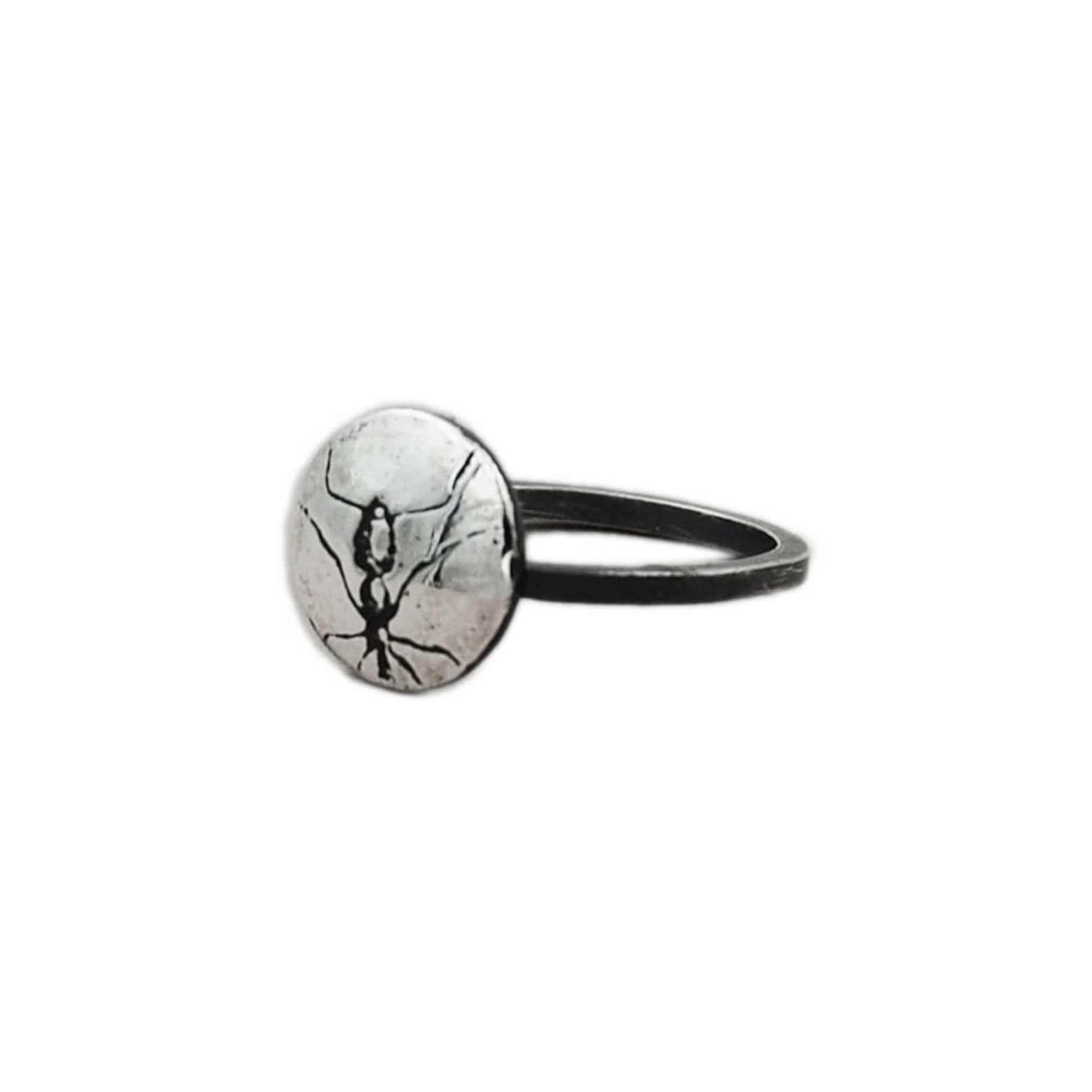 Handmade Sterling Silver Ant Ring – Bug Lover Jewelry - Etsy