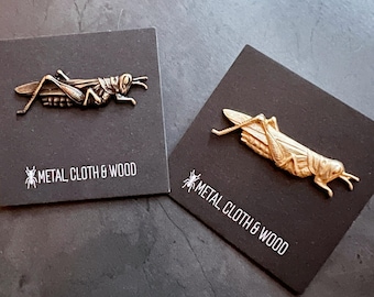 スワロフスキークリスタルクリアバッタ昆虫クリケット虫自然ライン