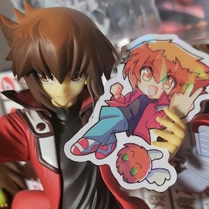 Jaden YGO GX sticker!