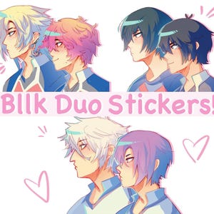 BLLK duo stickers!