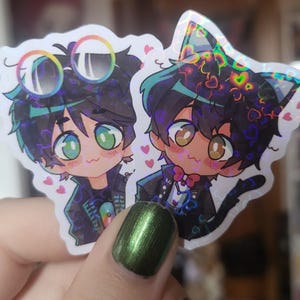 Date every thing mac and timmy sticker!
