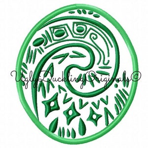 Moana Heart Of Te Fiti Applique Design Arte original de UDOAppliques™ Máquina de bordar download digital