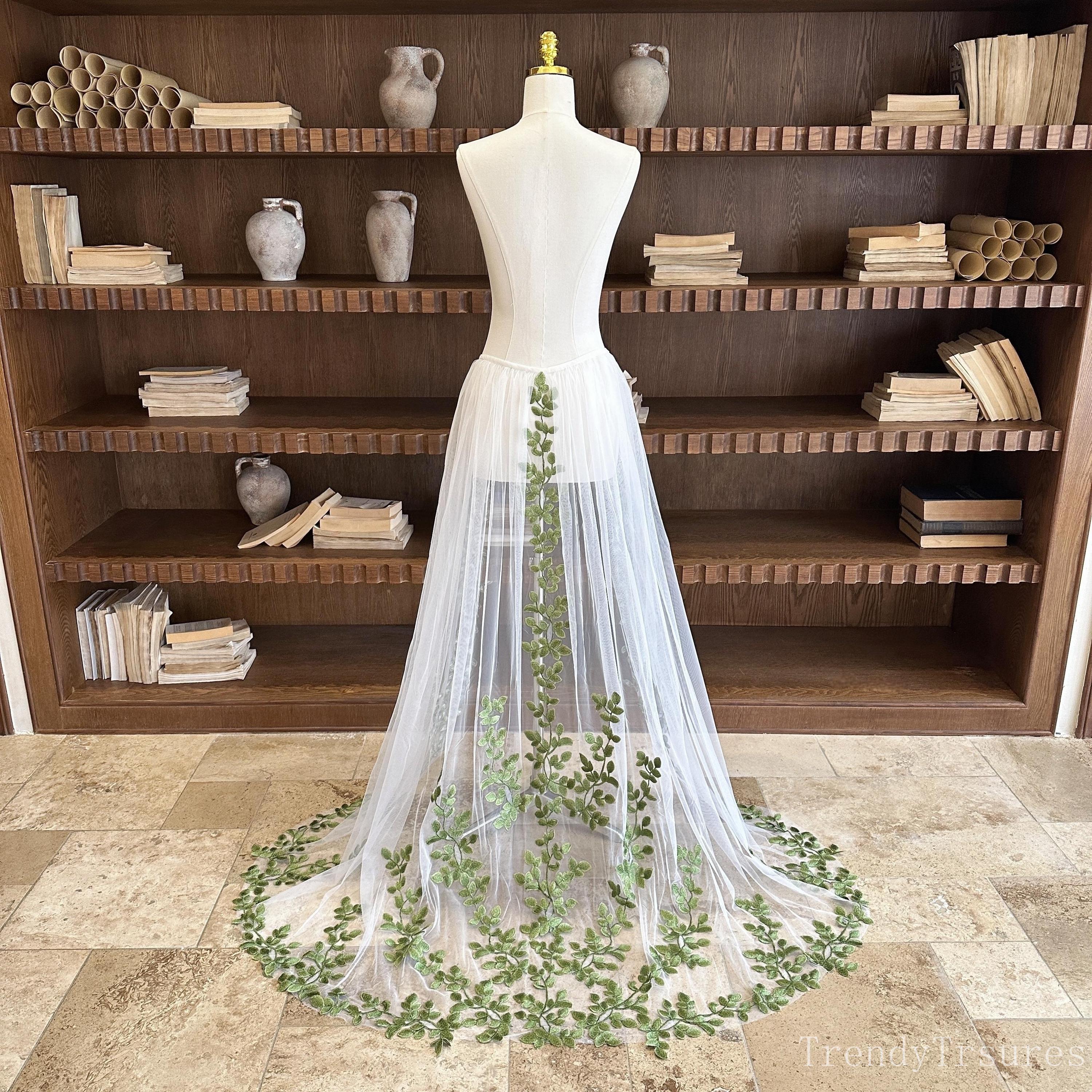Wedding Dress With Green Vines - Etsy Finland