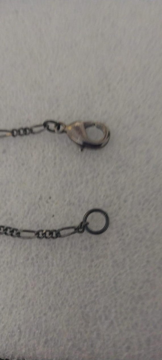 Handmade copper dragonfly statement necklace - image 4