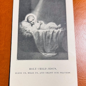 vintage - antique European German - prayer cards from 1890-1900 religious collectibles.