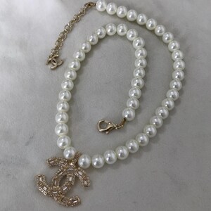 Chanel Necklace Etsy
