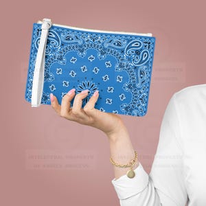 Porta-cartões bandana azul celeste: Porta-cartões de Mahjong, personalize o seu!
