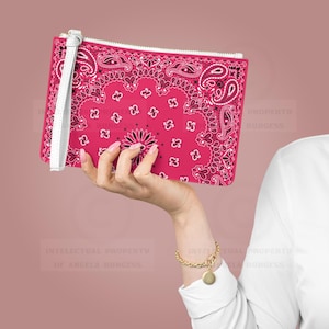 Porta-cartões bandana rosa fúcsia: Porta-cartões Mahjong, personalize o seu!
