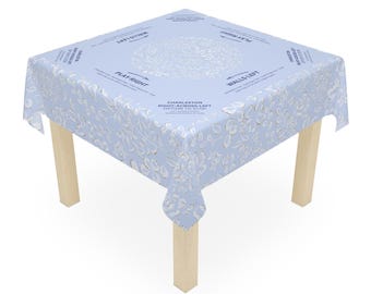 Mahjong-Tischdecke „Carolina Floral“, Mahjong-Anleitung, 55 x 55 cm, Mahjong-Regeln für Anfänger, Gastgeberinnen, Damenabend, Chinoiserie, Lucky Mahjong