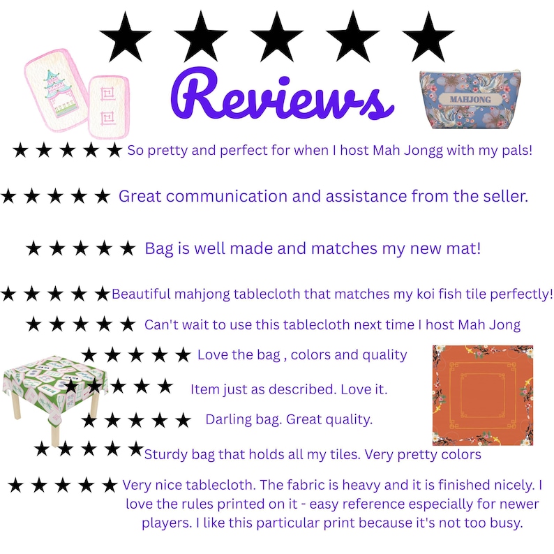 The image is a collage of various items from a shop, including a heart, a t-shirt, coasters, a bag, a tablecloth, and a purse, all of which are produced by Trusted Print Providers in the United States.