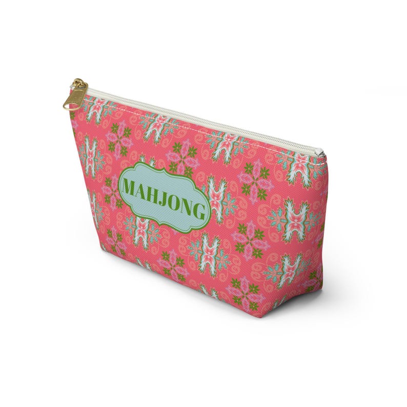 MAHJONG Tile Pouch Colony Coral image 3