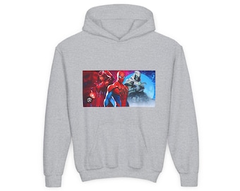 Spiderman Kids Hoodie: Youth Blend Sweatshirt