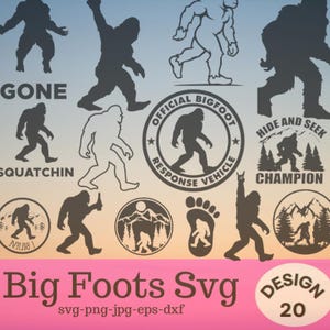 Mountains Svg, Forest Svg, Bigfoot Svg, Bigfoot Sign, Sasquatch Svg, Big Foot Svg, Bigfoot Sticker, Camping Svg, Adventure Svg, Hunting Svg