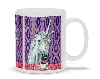 Unicorn mug - ceramic Coffee Mug - animal Mugs