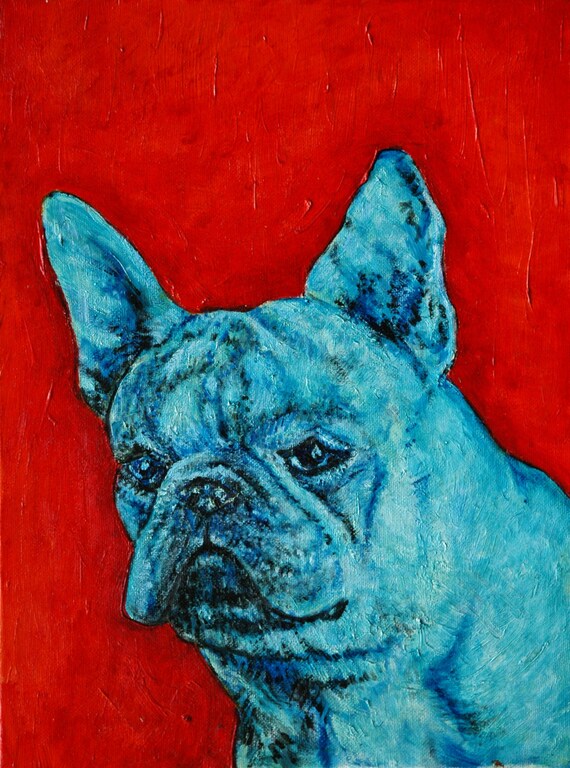 French top bulldog etsy