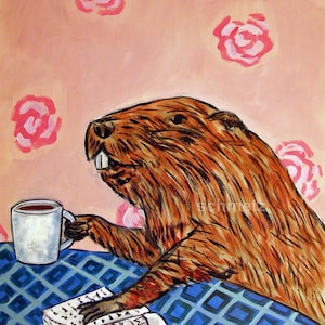 beaver print