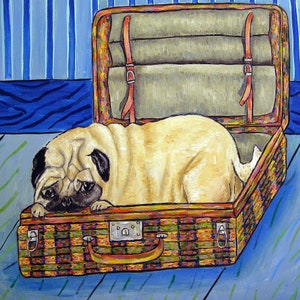 DOGS QUILTING gift animal ceramic dog art tile coaster