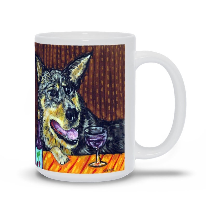 Australian Cattle Dog Coffee Art By Schmetzpetz Coffee Dog | Etsy