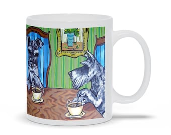 Schnauzer Mug - Schnauzer Gift - Ceramic Coffee Mugs -