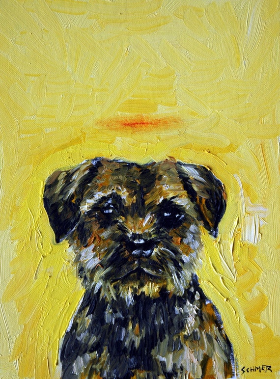 WEIMARANER wine dog prints 11x14 art print animals impressionism gift new
