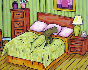 Sea Lion coaster bedroom art farmhouse decor - multiple sizes - birthday gift for animal lover