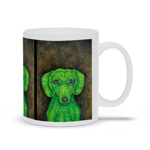 Ceramic Mug - Dachshund Dog Mug - Pet Memorial Gift