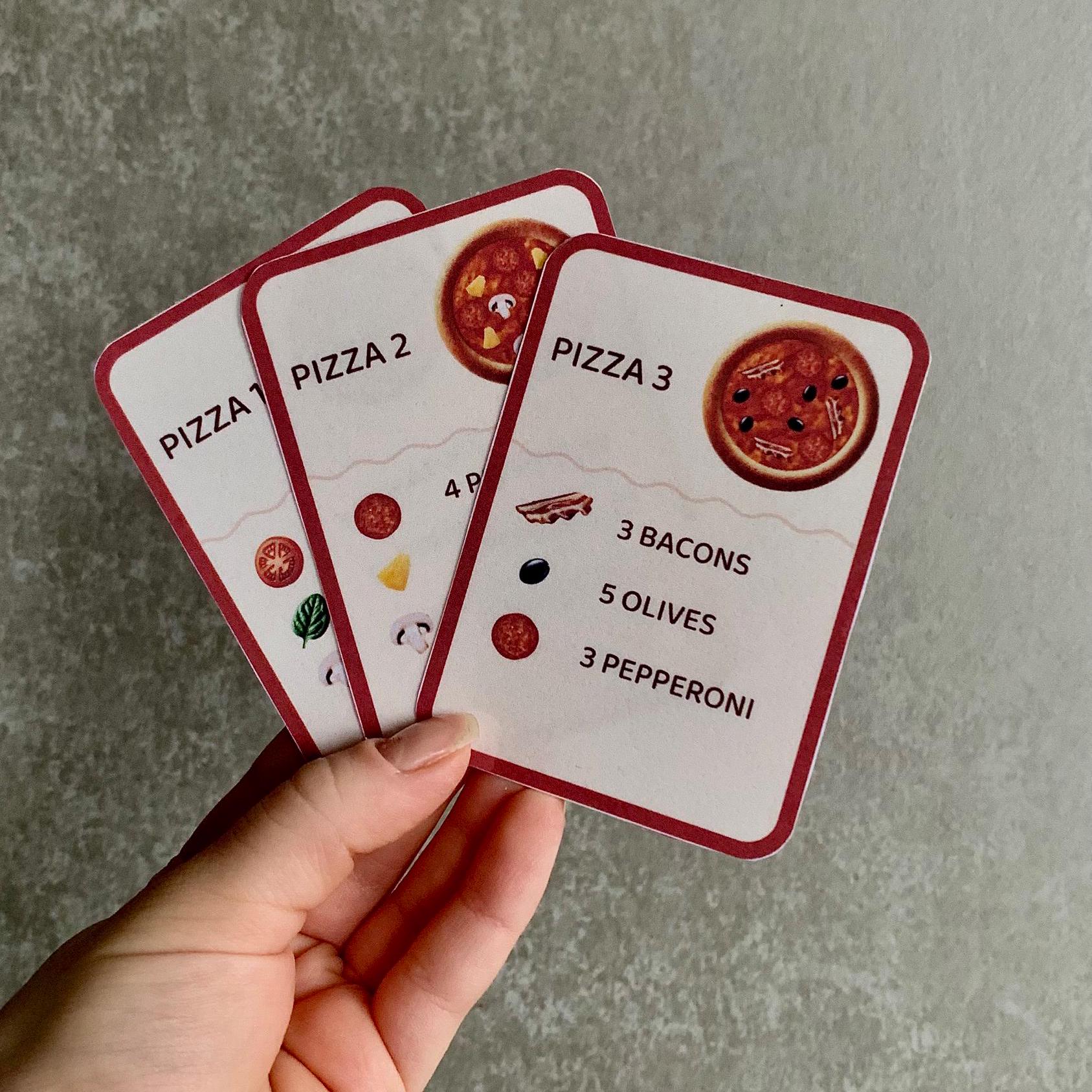 Interactive Notebook Pizza Interactive Pizza Game for Toddlers | Printable Play Food Set | Fun ...