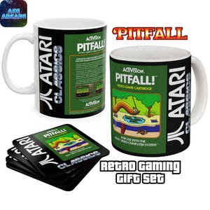 Pitfall, Retro Gamingmugg med Atari-konstverk