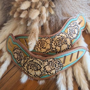 Fall Harvest Flowers spur straps