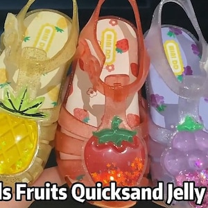 Fruit Jelly Sandals