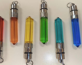 Epoxy Resin Lighted Crystal Pendant