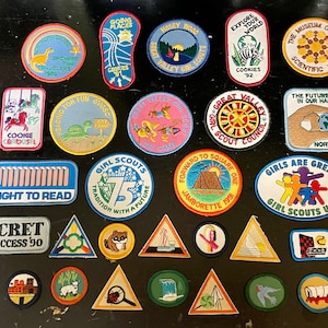 Vintage Girl Scout Aufnäher