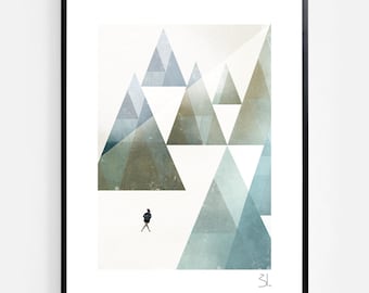 The Adventurous print