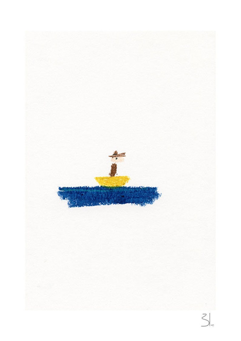 Little Boat Print image 1