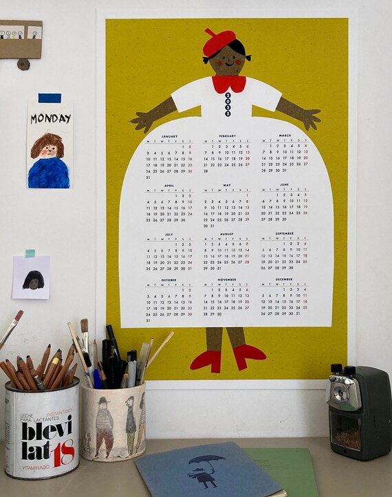 2022 Calendar Poster | Etsy