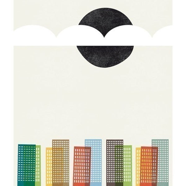 City Scape print