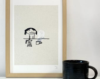Coffee Me print
