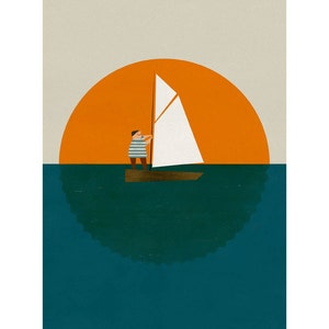 Little sailor print image 2