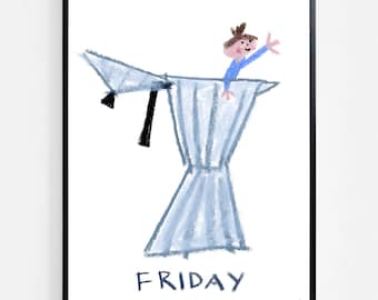Coffee Friday print